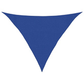Żagiel przeciwsłoneczny, 160 g/m?, niebieski, 3x3x4,2 m, HDPE