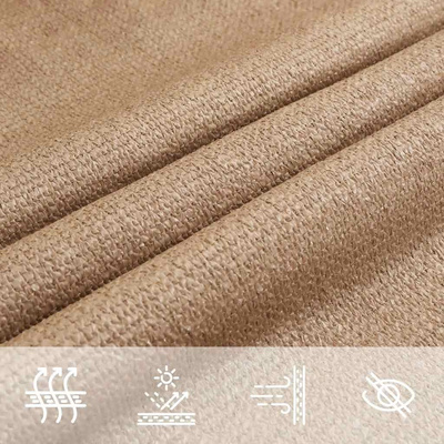 Żagiel przeciwsłoneczny, 160 g/m?, taupe, 4,5x4,5x4,5m, HDPE