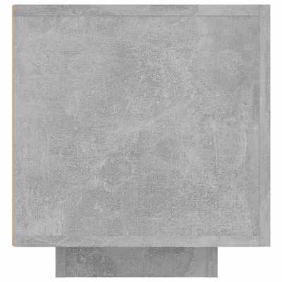 Szafka TV z oświetleniem LED, szarość betonu, 160x35x40 cm