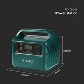 Przenośny bank energii VT-303 o mocy 300W / 20Ah /14.8V