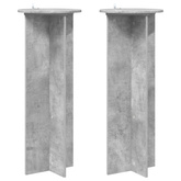 Stojak na rośliny 2 pcs Betonowy szary ?40 x 100 cm