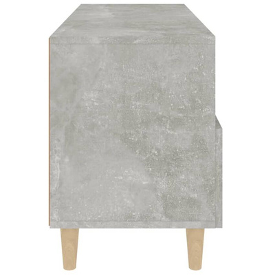 vidaXL Szafka pod TV, szarość betonu, 80x36x50 cm