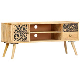 Szafka pod TV, 100x30x45 cm, lite drewno mango vidaXL