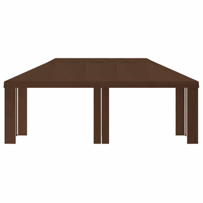 Pokrycie altany 6 x 3 m brązowy Poliester 190 gsm