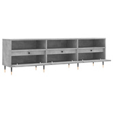 vidaXL Szafka pod TV, szarość betonu, 150x30x44,5 cm