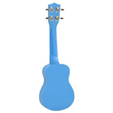 Ukulele sopranowe z pokrowcem, dla dzieci, błękitne, 23
