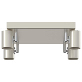Reflektor sufitowy Nikiel 26,5 x 26 x 11,5 cm Metal