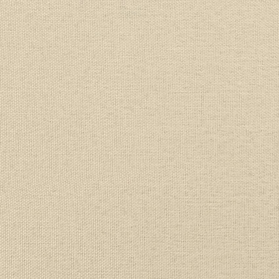 vidaXL Rozkładany fotel masujący, kremowy, obity tkaniną