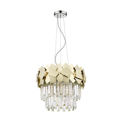 P0506-05A-F4E3 QUASAR LAMPA WISZĄCA ZŁOTA/GOLD