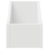 Pudełko na płyty LP Biały 18 x 32 x 18 cm Drewno inżynieryjne
