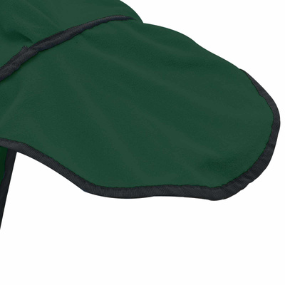 Koc dla Koni Pełny ciemnozielony 125 cm Polarowy fleece