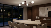 Lampa sufitowa K-6021 z serii BALU