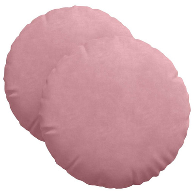 Poduszki na siedziska 2 pcs Różowy ? 40 x 13 cm Aksamit