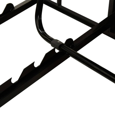 vidaXL 2-osobowy leżak z poduszką, szary, polirattanowy