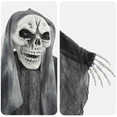 Zawieszany Duch Halloween 3 pcs Czarny 66 x 110 cm Poliester