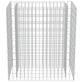 vidaXL Podwyższona donica gabionowa, galwanizowana stal, 90x50x100 cm