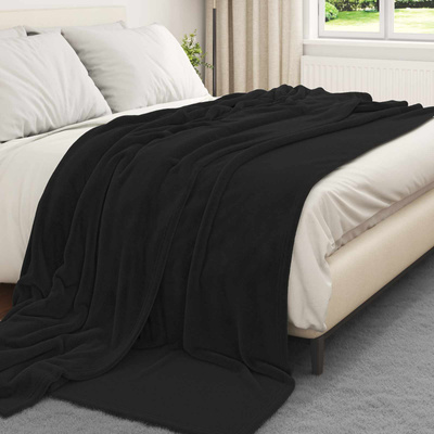 Koc Czarny 240 x 270 cm Polar