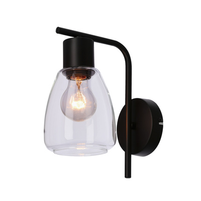 MOLDO lampa kinkiet 1x40W E27 klosz bezbarwny 21-35110