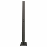 Metalowa choinka świąteczna z podstawą Czarny 90 cm Stal