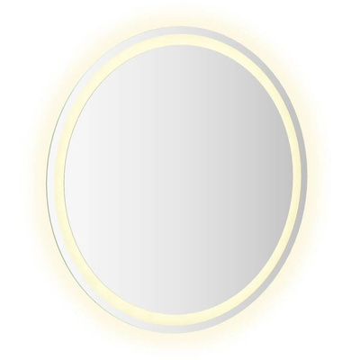 vidaXL Lustro łazienkowe z LED, okrągłe, 70 cm