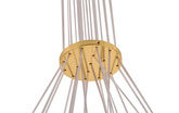 Designerska Lampa Wisząca złota Swarovski Adani AD215