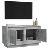 vidaXL Szafka pod TV, szarość betonu, 80x35x45 cm