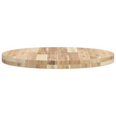 Blat do stolika, okrągły, Ø60x4 cm, lite drewno akacjowe
