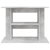 Stojak pod akwarium Betonowy Szary 80x35x60 cm Drewno konstrukcyjne