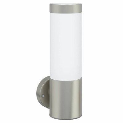 Zewnętrzna lampa ścienna Srebrny 12 x 8,5 x 27 cm