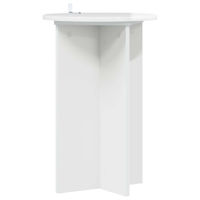 Stojak na rośliny 2 pcs Biały wysoki połysk ?40 x 60 cm