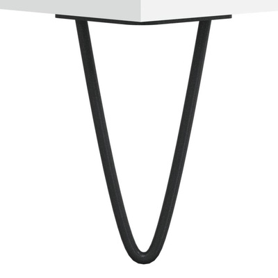 Szafka pod TV, biała, 103,5x30x50 cm, materiał drewnopochodny vidaXL