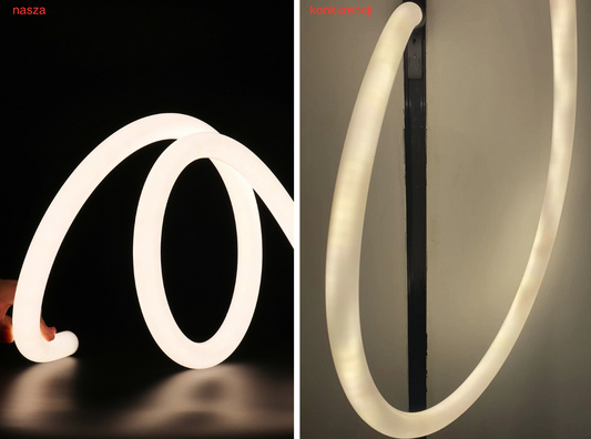 NEONFLEX ROPE 360 SILIKONOWA TUBA LED-3M ULLS26+ULAC269 Unilight