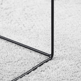 vidaXL Dywan OVIEDO z krótkim włosiem, szary, 300x400 cm