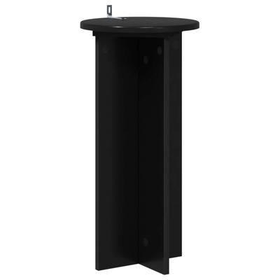 Stojak na rośliny 2 pcs Czarny 29,5 x 29,5 x 60 cm