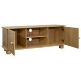 vidaXL Szafka pod TV, 115x29x40 cm, lita sosna