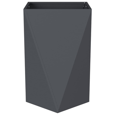 Donica Antracyt 50 x 50 x 75 cm Stal