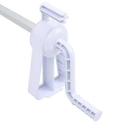 Zwijacz plandeki basenowej, z plastikową podstawą