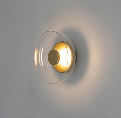 Lampa ścienna EDEN WALL złota