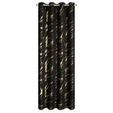Zasłona Lani czarna 140x250