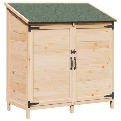 Shed ogrodowy naturalny 106,5 x 56 x 113,5 cm Drewno Świerkowe