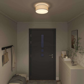 Lampa Sufitowa Z reflektorami Szary 30 x 30 x 13,5 cm tkanina