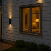 Kinkiet zewnętrzny Abigali Duallight 30cm czarny