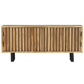 vidaXL Szafka pod TV, 90x30x40 cm, lite drewno mango