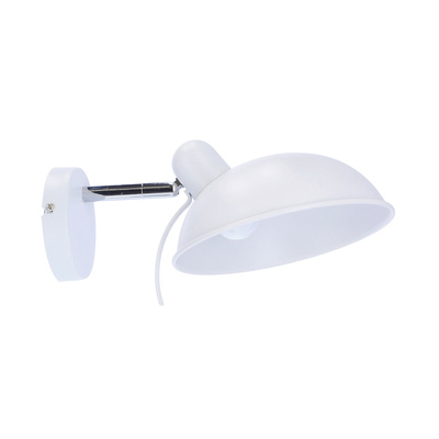 Lampa ścienna kinkiet 1X40W E14 biały DURIO 21-51448