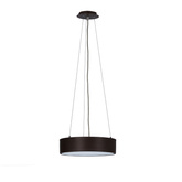 Lampa wisząca z abażurem Zigo nowoczesna LED 16W zimna do salonu