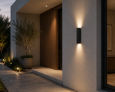 Kinkiet zewnętrzny RIXOS UNO-BH-004 6W CCT Ip65 czarny