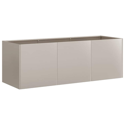 Doniczka Rusty 120x40x40 cm Stal nierdzewna