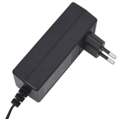 vidaXL Elektryczny fotel masujący, czarny, sztuczna skóra