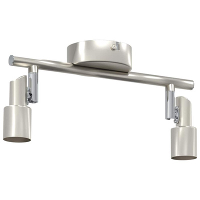 Reflektor sufitowy Z reflektorami Nikiel 25,5 x 8 x 11 cm Stal