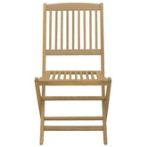 vidaXL Składane krzesła ogrodowe, 2 szt., 57x48,5x90 cm, akacja